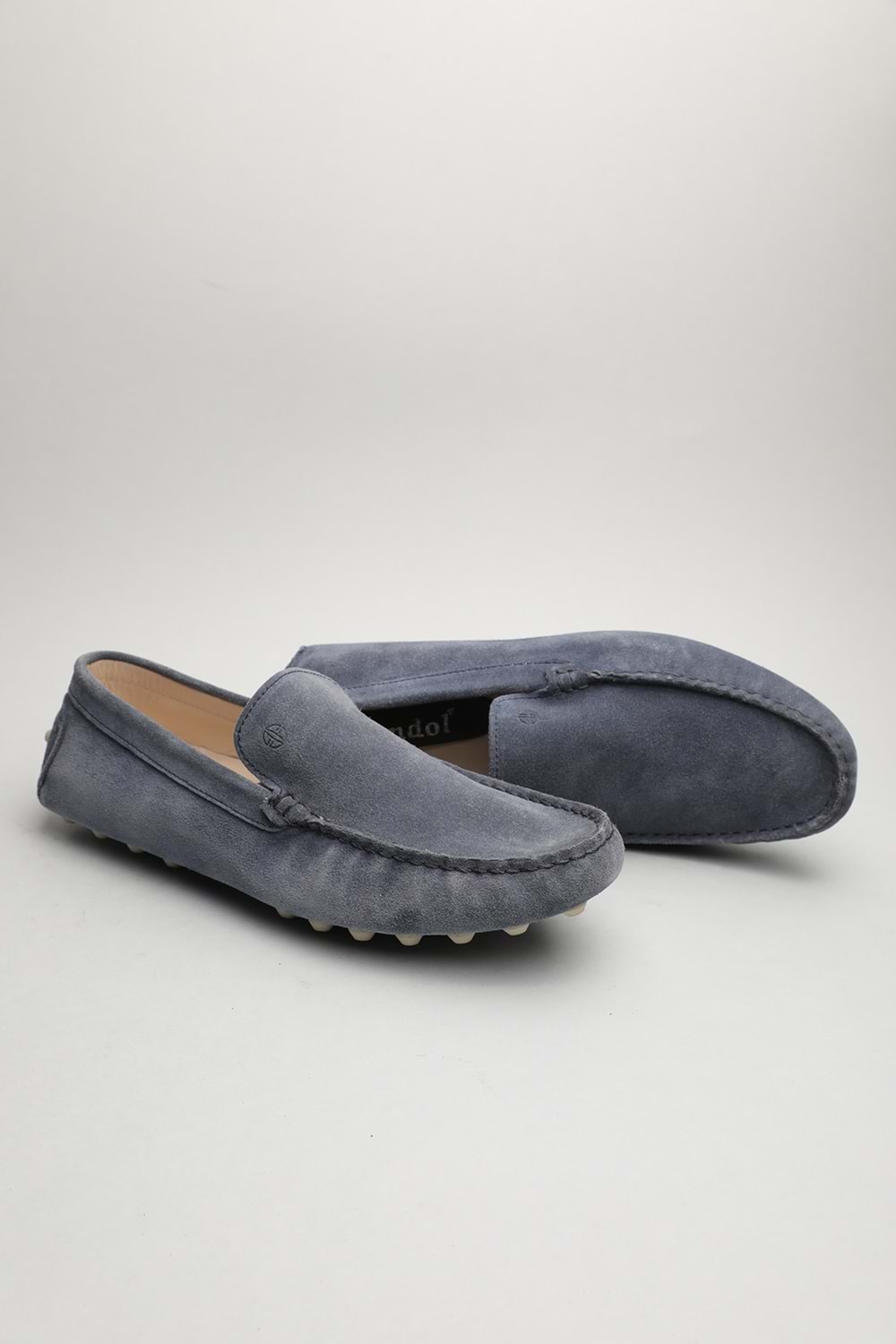 Gondol Erkek Hakiki Deri Klasik Loafer Antrasit 42 ttx.60140