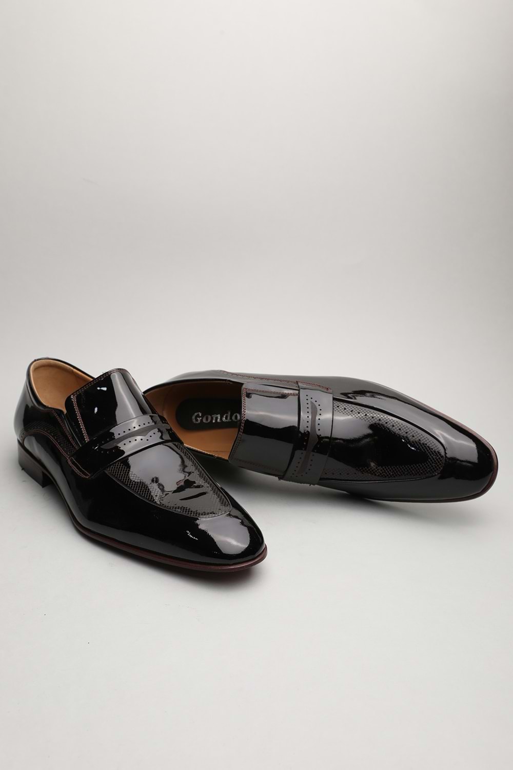 Gondol Erkek Hakiki Deri Klasik Kahverengi 42 ttx.154