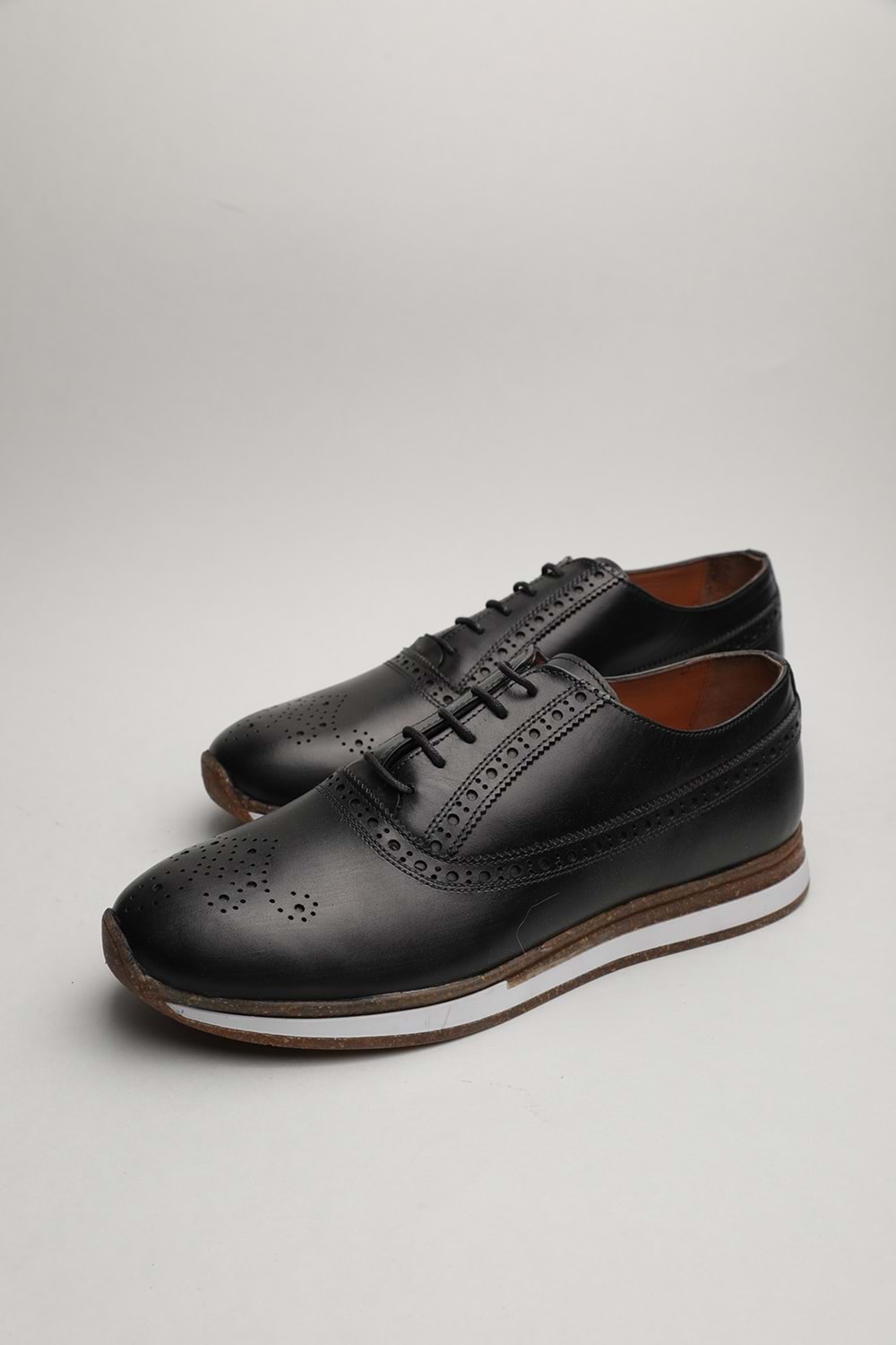 Gondol Erkek Hakiki Deri Klasik Casual Siyah 40 ttx.516