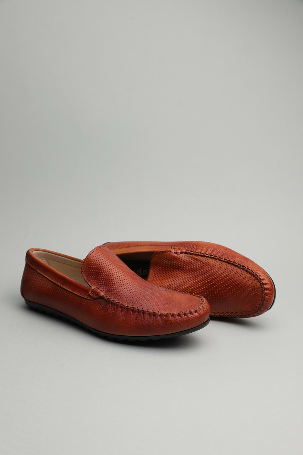Gondol Erkek Hakiki Deri Klasik Loafer Fındık 40 ttx.60190