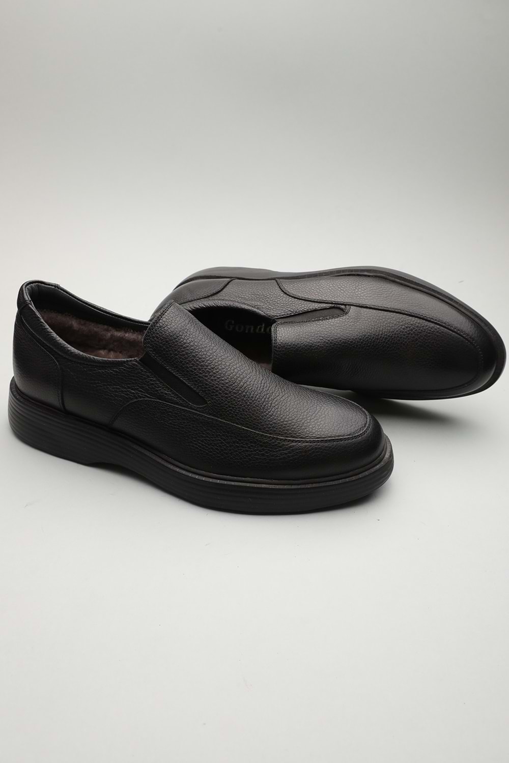 Gondol Erkek Hakiki Deri Klasik Loafer Siyah 42 ttx.60198