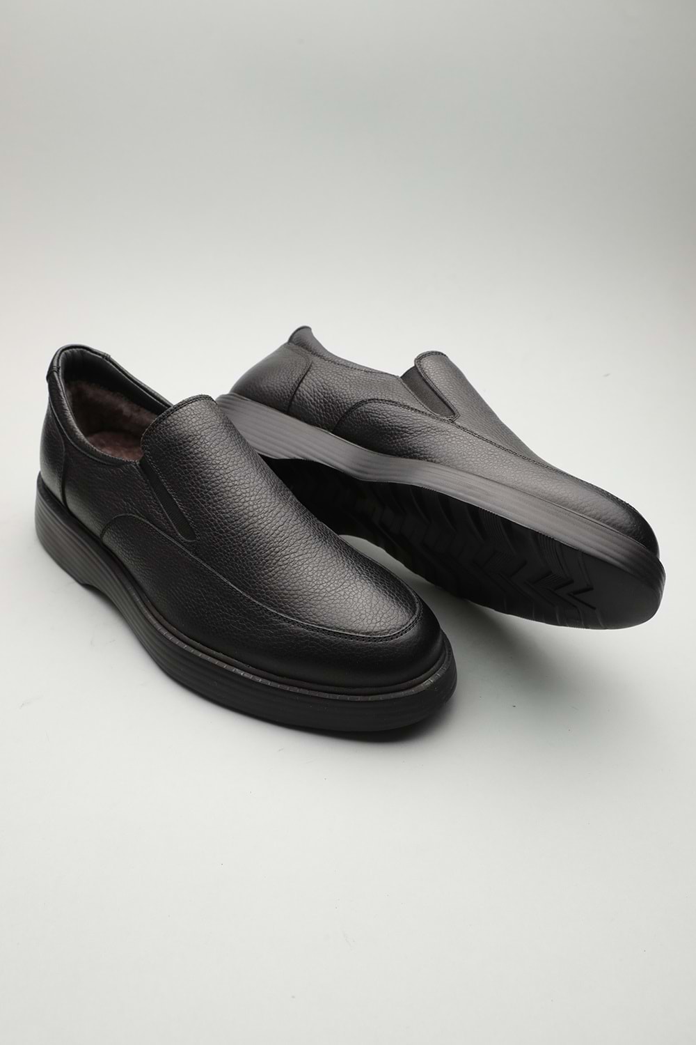 Gondol Erkek Hakiki Deri Klasik Loafer Siyah 42 ttx.60198