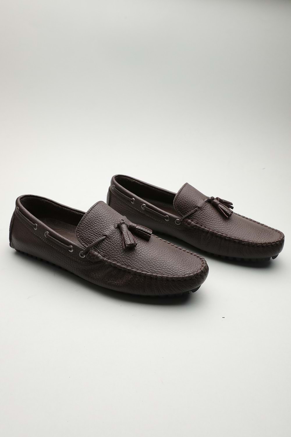 Gondol Erkek Hakiki Deri Klasik Loafer Kahverengi 42 ttx.601104