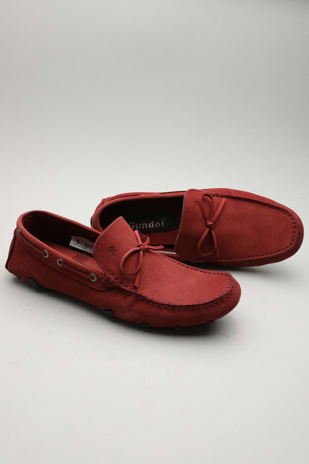 Gondol Erkek Hakiki Deri Klasik Loafer Bordo 42 ttx.601110