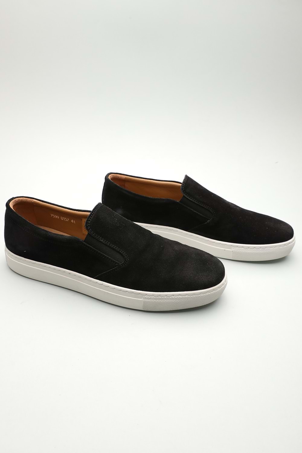 Gondol Erkek Hakiki Deri Klasik Loafer Siyah Süet 41 ttx.601119