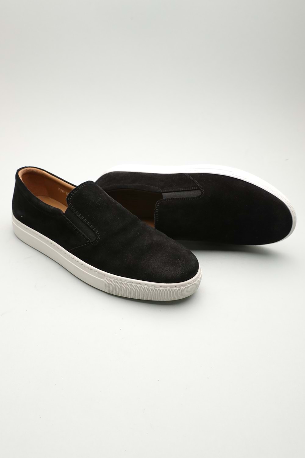 Gondol Erkek Hakiki Deri Klasik Loafer Siyah Süet 41 ttx.601119