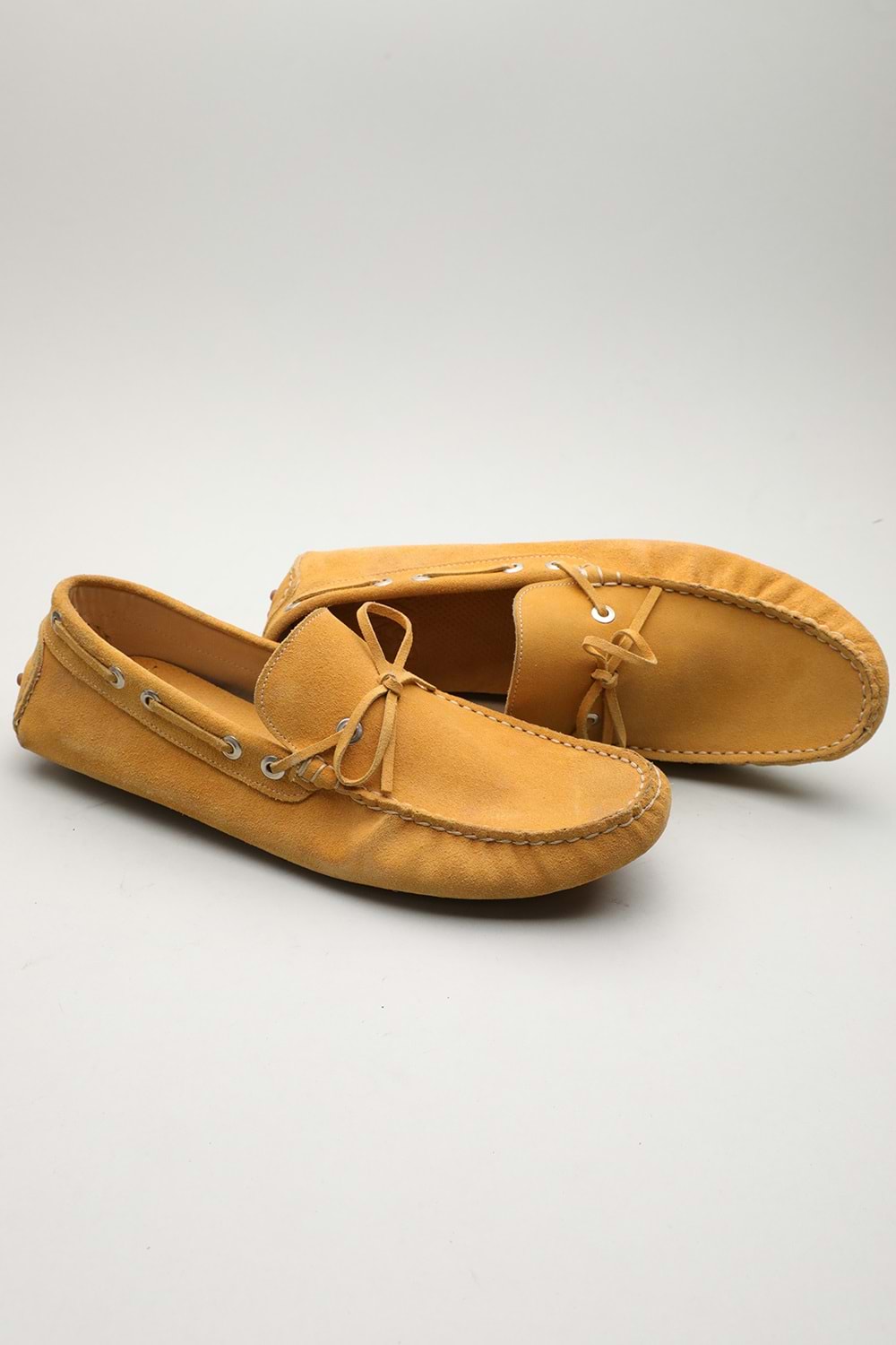 Gondol Erkek Hakiki Deri Klasik Loafer Sarı 41 ttx.601123