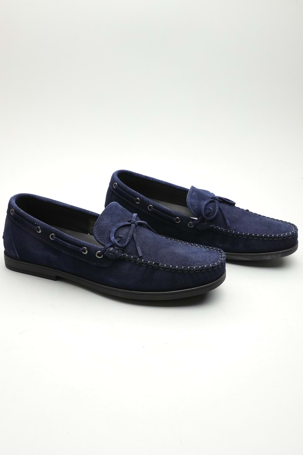 Gondol Erkek Hakiki Deri Klasik Loafer Lacivert Süet 40 ttx.601146