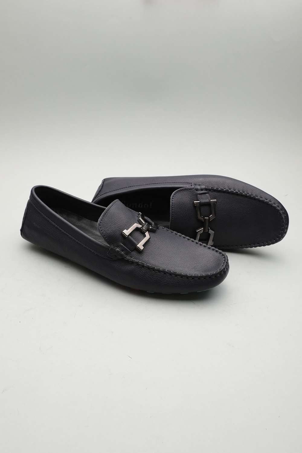 Gondol Erkek Hakiki Deri Klasik Loafer Lacivert 41 ttx.601151