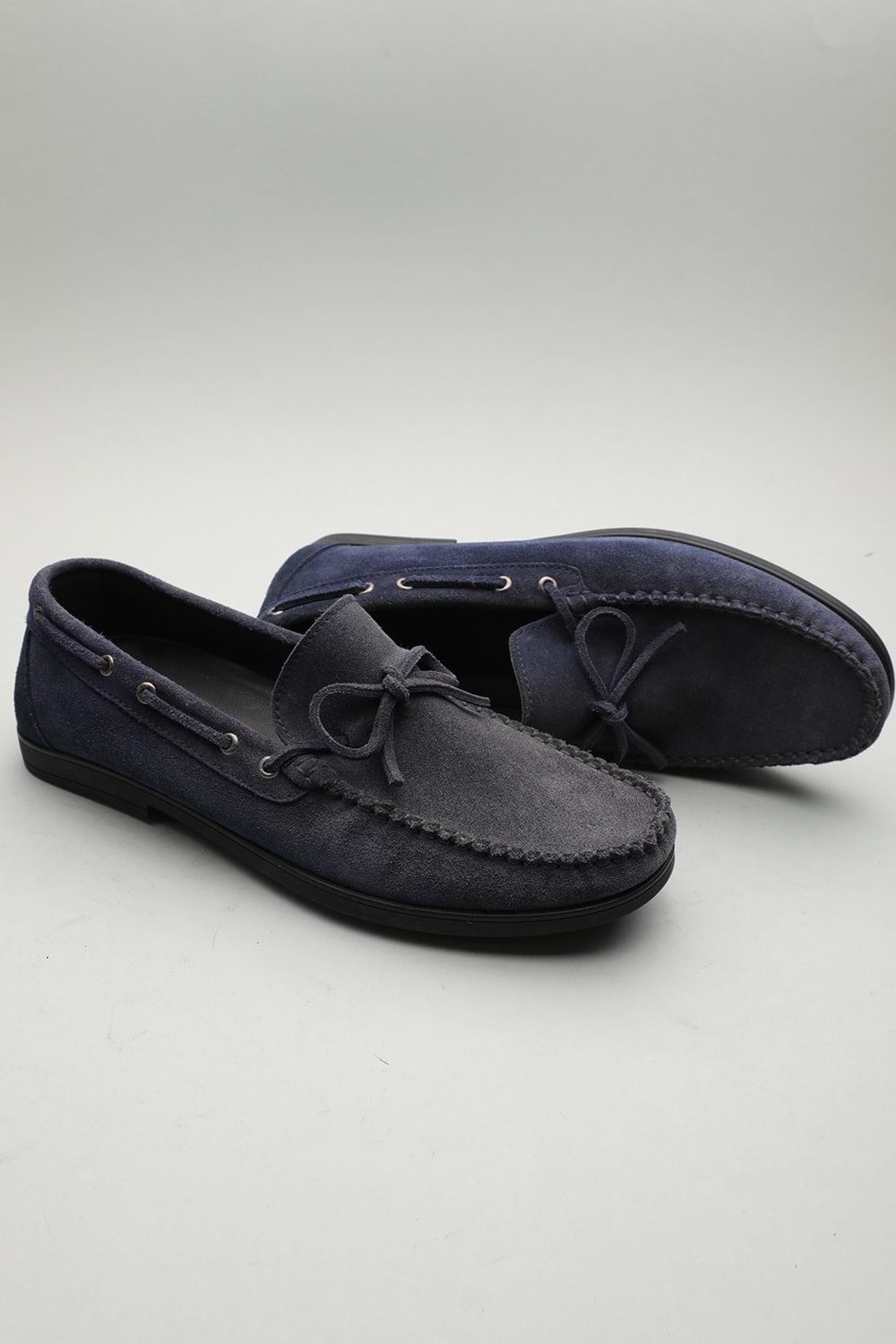 Gondol Erkek Hakiki Deri Klasik Loafer Lacivert 41 ttx.601153
