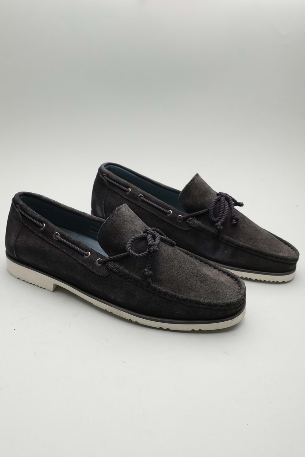 Gondol Erkek Hakiki Deri Klasik Loafer Lacivert 45 ttx.601157