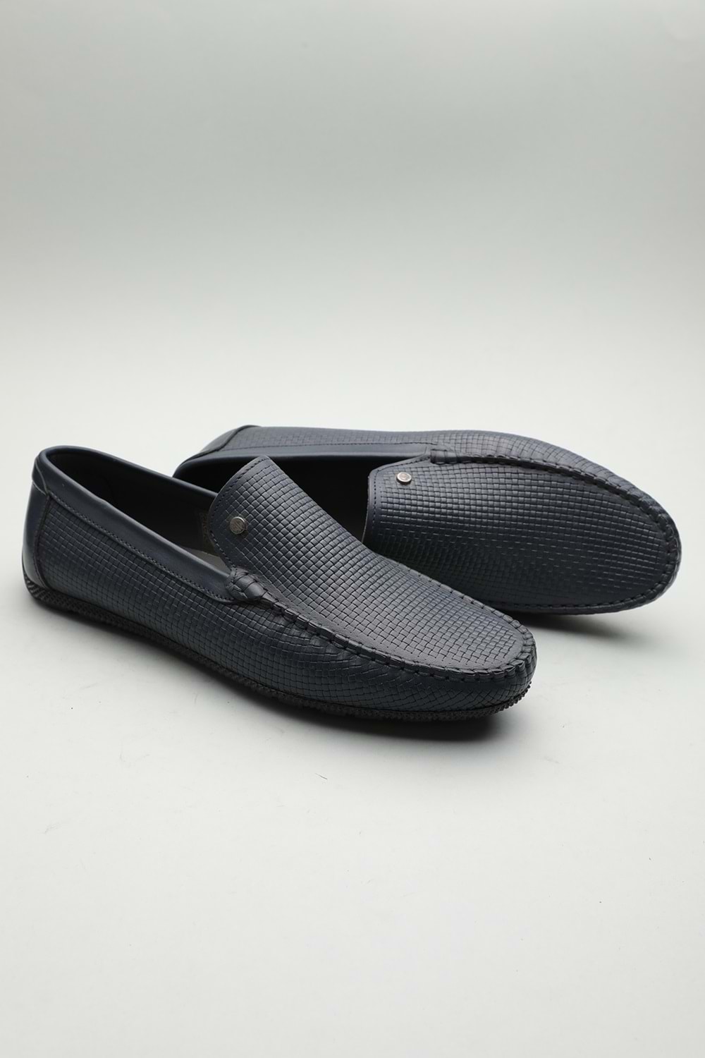 Gondol Erkek Hakiki Deri Klasik Loafer Lacivert 41 ttx.601159