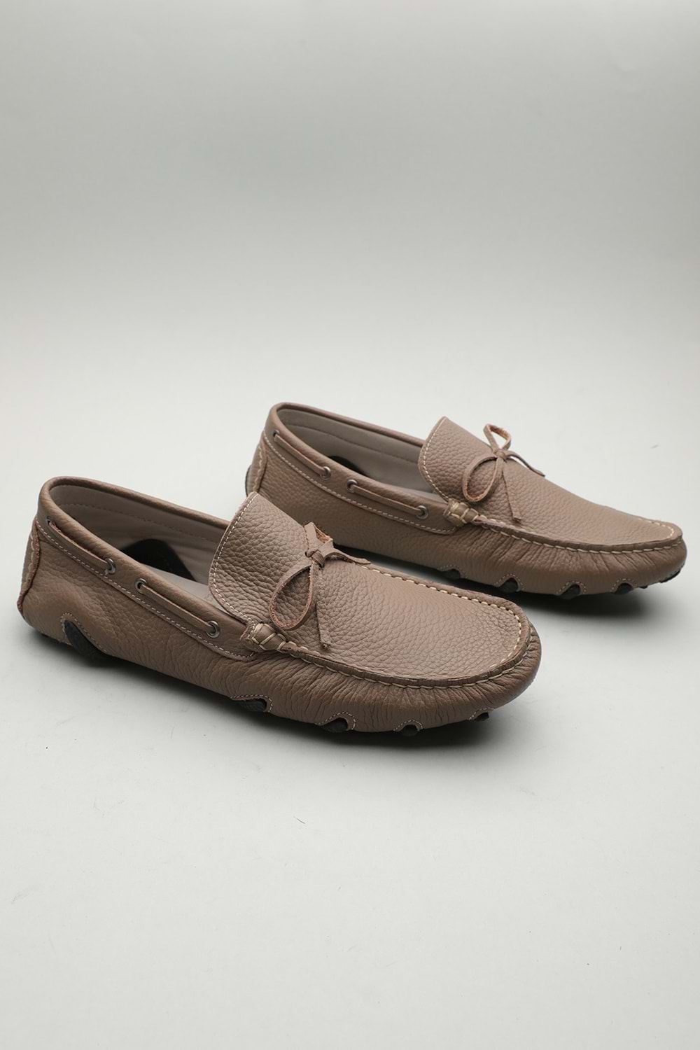 Gondol Erkek Hakiki Deri Klasik Loafer Vizon 40 ttx.601162