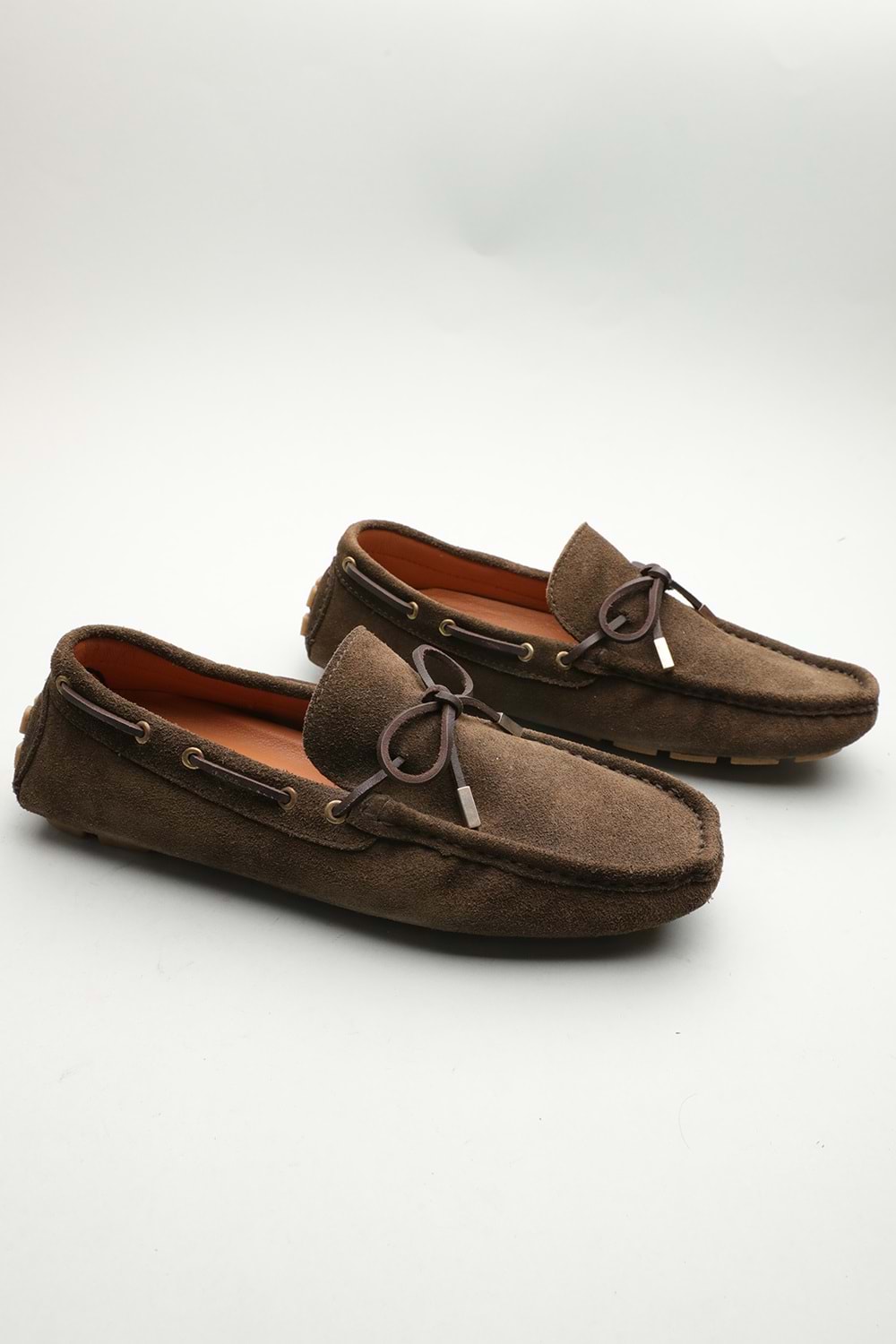 Gondol Erkek Hakiki Deri Klasik Loafer Haki 41 ttx.601217