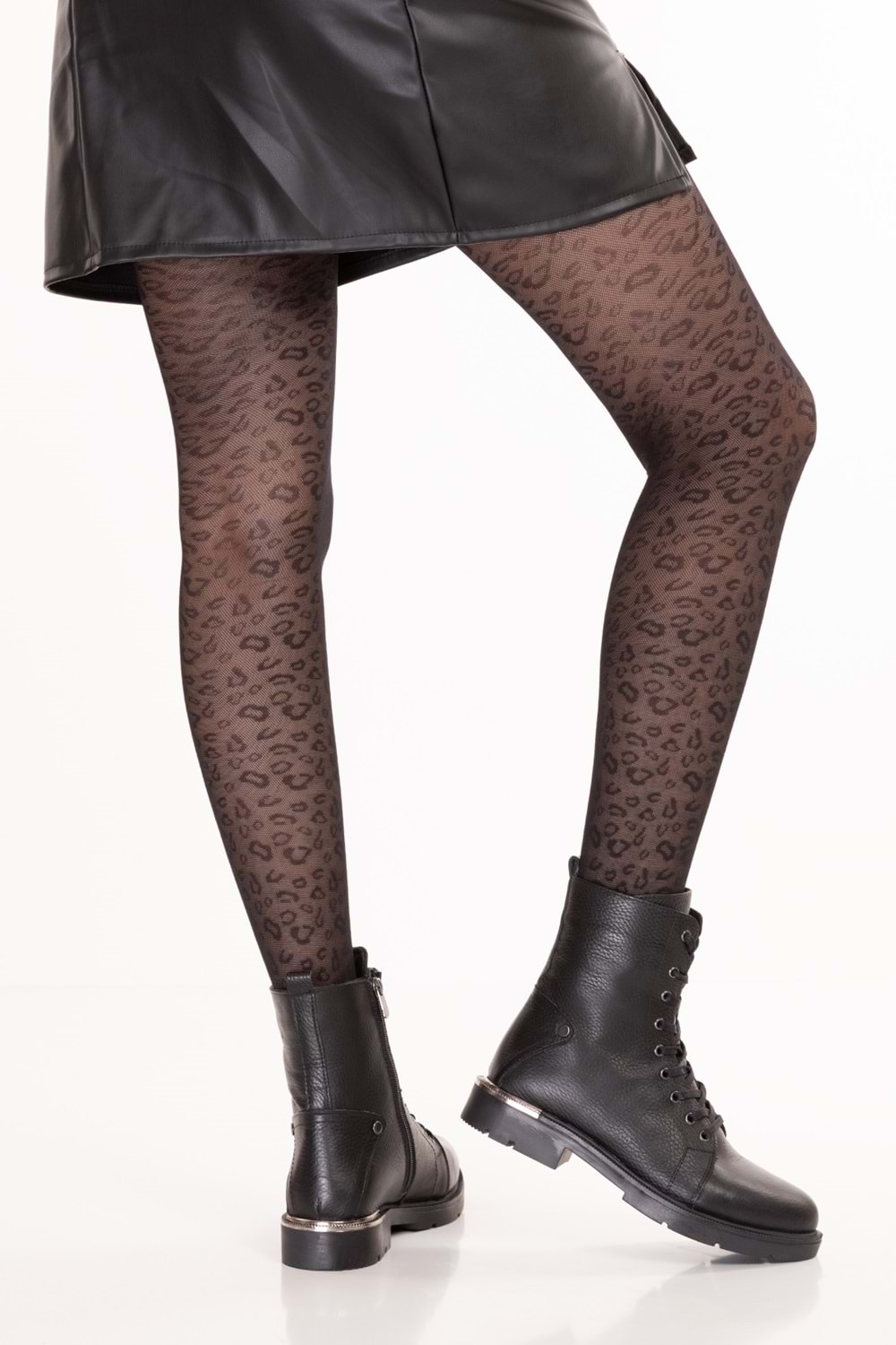 Gondol Hakiki Deri Metal Topuk Detaylı Bot Domenica - Siyah - 38