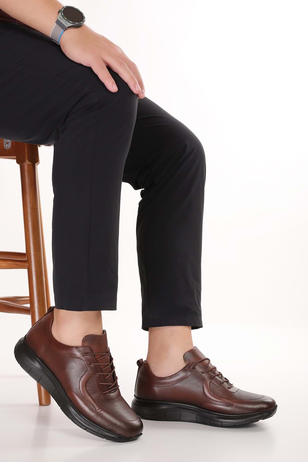 Gondol Erkek Hafif Rahat Taban Günlük Ayakkabı af.3659 - Kahverengi - 40