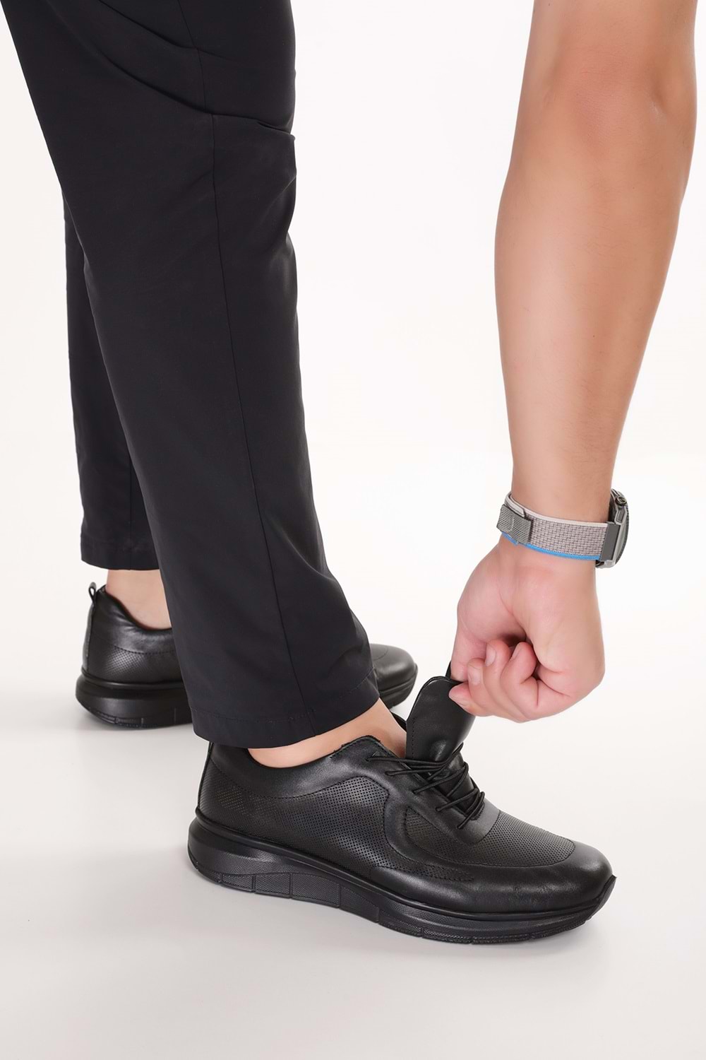 Gondol Erkek Hafif Rahat Taban Günlük Ayakkabı af.3659 - Siyah - 40