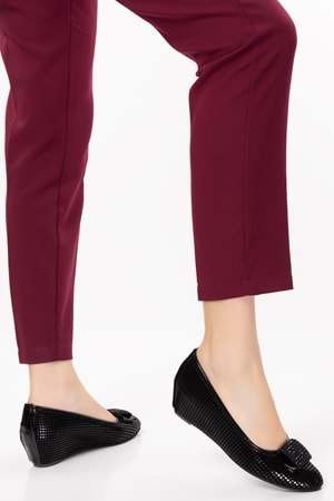 Gondol Ev Ayakkabısı Siyah Yılan 35 dmr.153