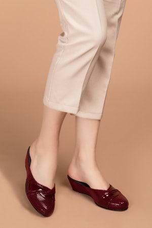 Gondol Çeyizlik Ev Terliği mik.3 - Bordo - 38