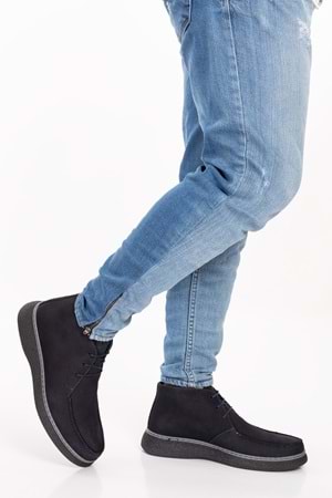 Gondol Erkek Hakiki Deri Günlük Bot src.504 - Laci Nubuk - 43