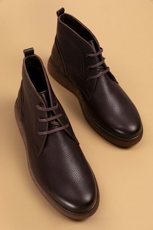 Gondol Erkek Hakiki Deri Günlük Bot src.706 - Kahverengi - 40