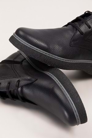 Gondol Erkek Hakiki Deri Günlük Bot src.706 - Siyah - 44