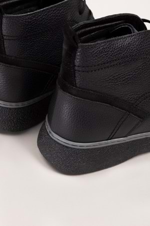 Gondol Erkek Hakiki Deri Günlük Bot src.706 - Siyah - 44