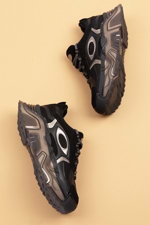 Gondol Sneakers Renkli Günlük Spor Ayakkabı mrs.60115 - Siyah - 39