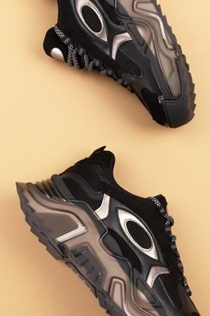 Gondol Sneakers Renkli Günlük Spor Ayakkabı mrs.60115 - Siyah - 39