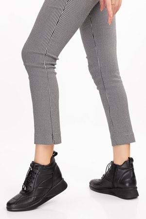 Gondol Kadın Hakiki Deri Hafif Günlük Spor Bot ndr.5515 - Siyah - 41