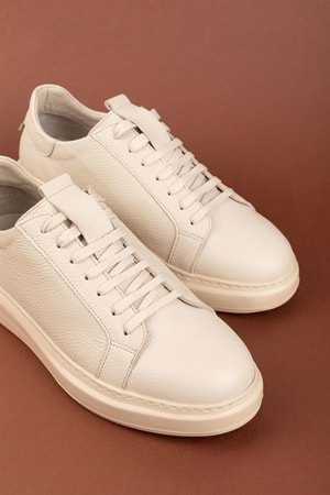 Gondol Içi Dışı Hakiki Deri Günlük Rahat Ayakkabı mals.352 - Bej - 42