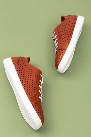 Gondol Kadın Hakiki Deri Günlük Rahat Ayakkabı gnd.108 - Fındık - 40