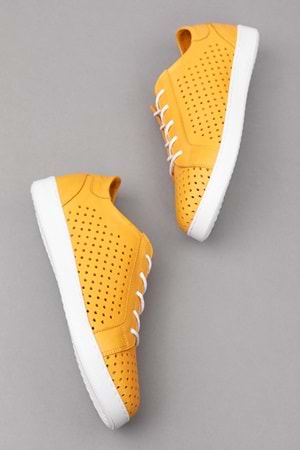 Gondol Kadın Hakiki Deri Günlük Rahat Ayakkabı gnd.108 - Sarı - 36