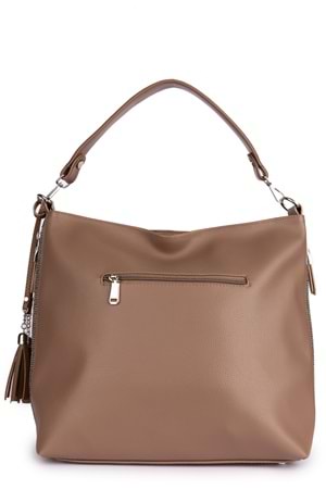 Gondol Kadın Günlük El Ve Omuz Çantası gp.1304-2 - Vizon