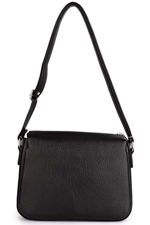 Gondol Kadın Günlük Çapraz Omuz Çantası gp.1420 - Siyah Flötr