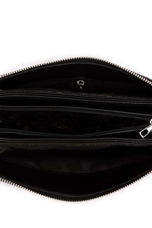 Gondol Kadın Günlük Çapraz Omuz Çantası gp.1420 - Siyah Flötr