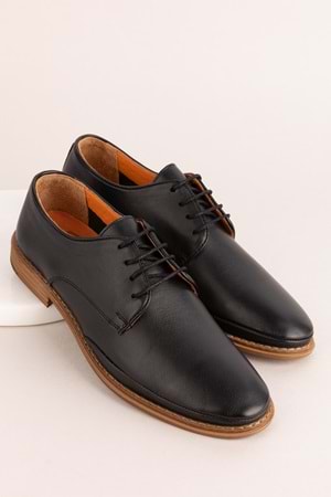 Gondol Içi Dışı Hakiki Deri Hafif Günlük Rahat Ayakkabı src.850 - Siyah - 40