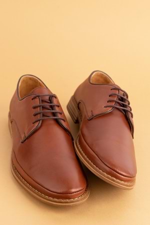 Gondol Içi Dışı Hakiki Deri Hafif Günlük Rahat Ayakkabı src.850 - Taba - 40