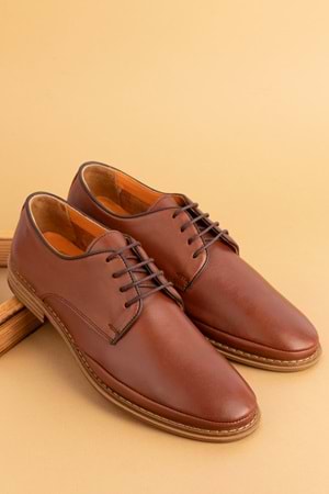 Gondol Içi Dışı Hakiki Deri Hafif Günlük Rahat Ayakkabı src.850 - Taba - 40