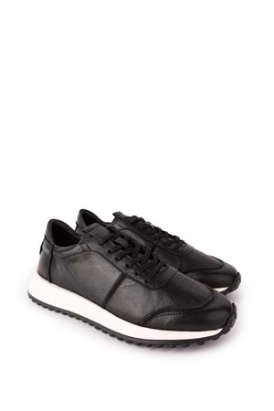 Gondol Erkek Içi Dışı Hakiki Süet Deri Günlük Rahat Ayakkabı tnl.8061 - Siyah - 44