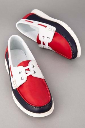 Gondol Kadın İçi Dışı Hakiki Deri Esnek Hafif Rahat Loafer ell.7005 - Tommy - 40