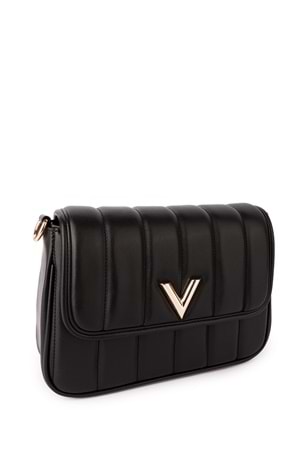 Gondol Kadın Günlük Küçük El ve Omuz Çantası ald.1448 - Siyah