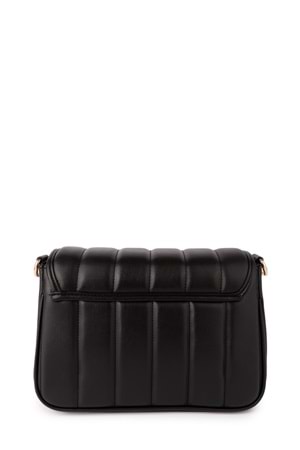 Gondol Kadın Günlük Küçük El ve Omuz Çantası ald.1448 - Siyah