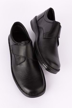 Gondol Erkek Hakiki Deri Günlük Klasik Ayakkabı kml.2029 - Siyah - 42