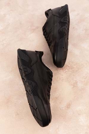 Gondol Erkek Içi Dışı Hakiki Deri Günlük Rahat Ayakkabı tnl.2522 - Siyah - 41