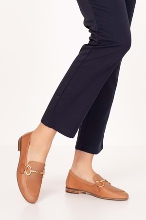 Gondol Hakiki Deri Klasik Loafer alpx.430 - Taba - 36