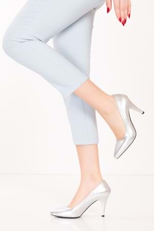 Gondol Hakiki Deri Stiletto-vdt.25 - Lame - 35