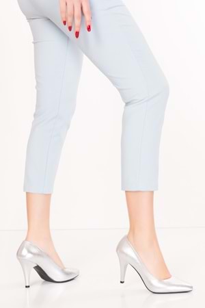 Gondol Hakiki Deri Stiletto-vdt.25 - Lame - 35