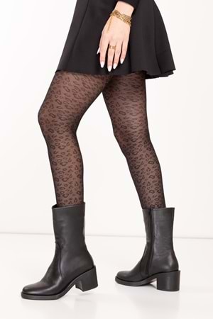 Gondol Hakiki Deri Günlük Şık Uzun Bot wst.2273 - Siyah - 39