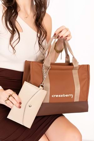 Gondol Kadın Günlük Kolej Çantası cr.15121 - Taba - TEK EBAT